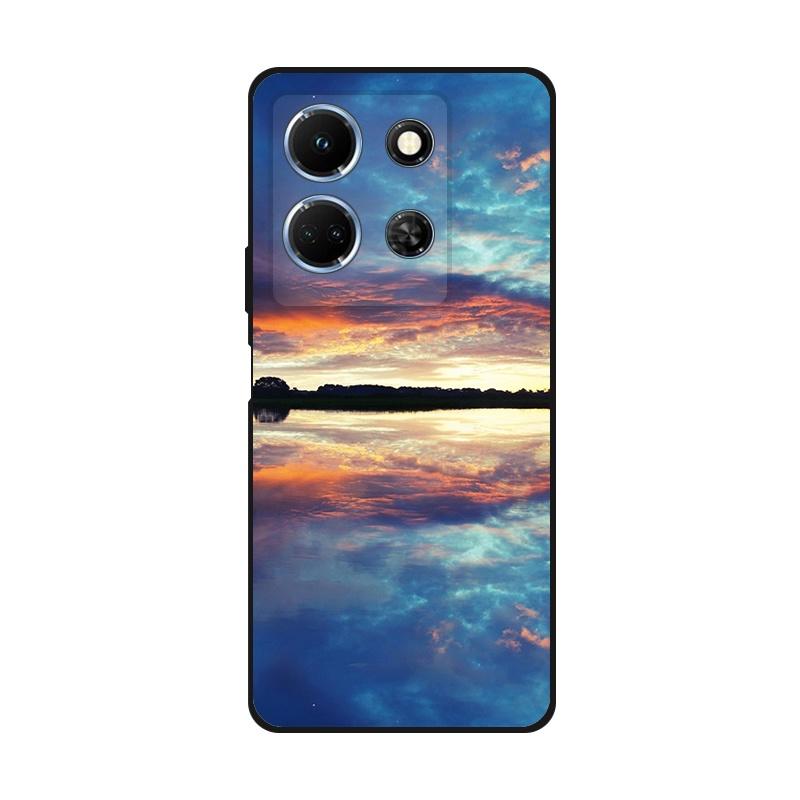 Для мягкого силикона Infinix Note 30 4G чехол ТПУ окрашенная задняя крышка Infinix Note 30 4G корпус