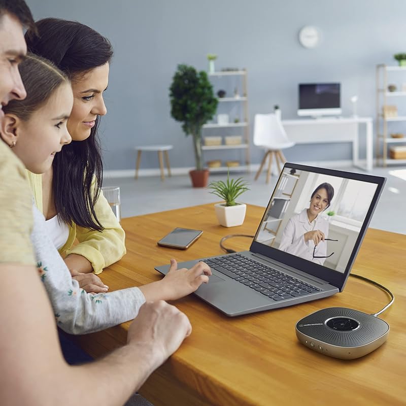 Audio Technica Speakerphone Conference Microphone Speaker Bluetooth Correspondence Type-C Type-A Noise Reduction Function Equipped with Echo Canceller