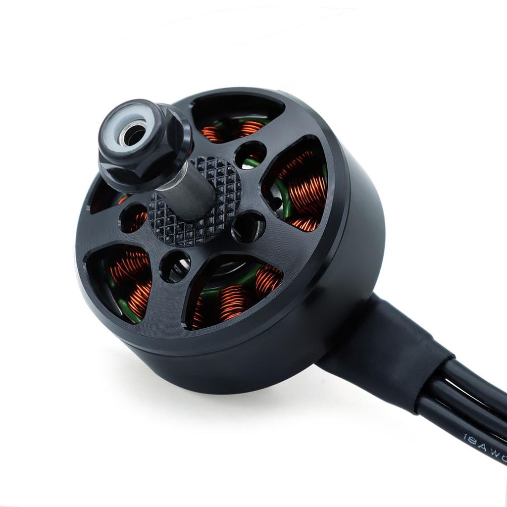 Brushless Motor with M5 Shaft, 18AWG Silicone Wire for RC FPV DIY Projects, Replacement Part for Quadcopter 1300KV