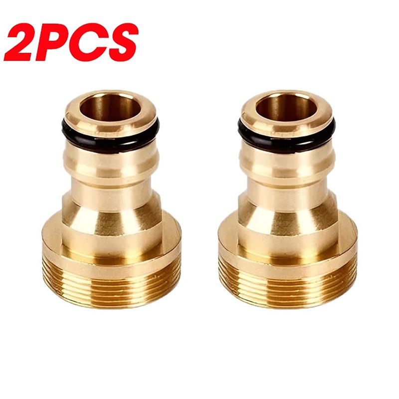 1/2/5Pcs Universal Tap Kitchen Adapters Brass Faucet Tap Connector Mixer Hose Adaptor Basin Fitting Garden Tools
