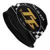 Индивидуальные унисекс шапки-бини с принтом Isle Of TT Racing Motorcycle Bonnet Hats, классная вязаная шапка для женщин, унисекс, осень-зима, теплые шапки-бини