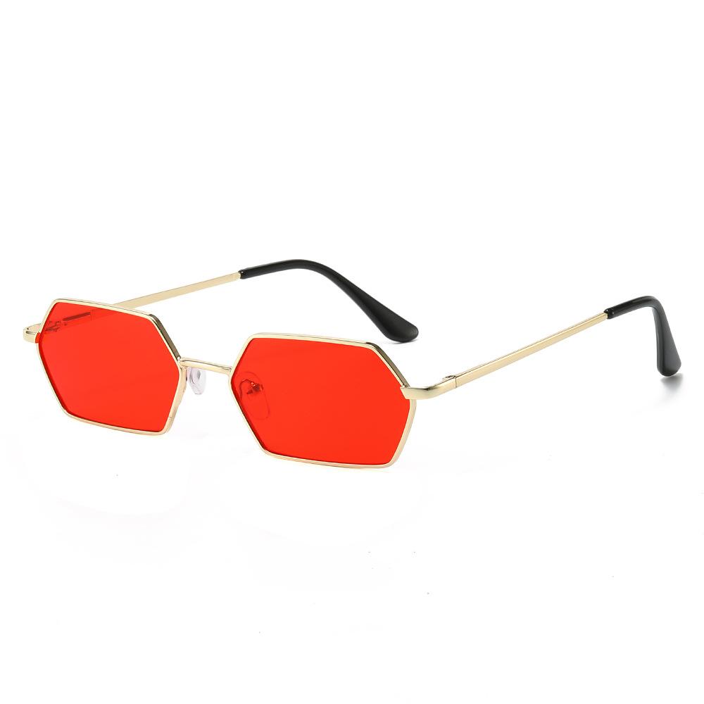 Small frame glasses retro square sunglasses personalized fashion men's and women's street sunglasses street European and American trend single product