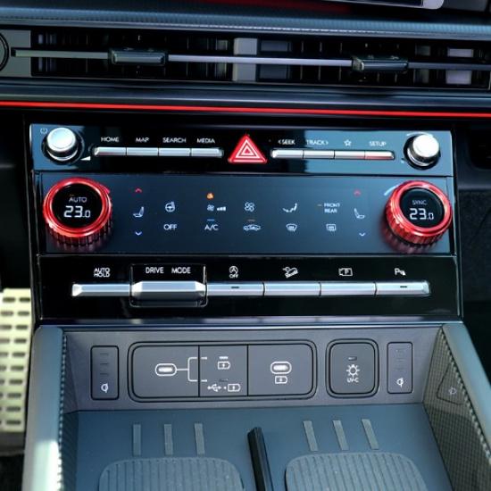 Алюминиевая крышка-кнопка переключателя кондиционера для Hyundai Santa Fe 2024-2025
