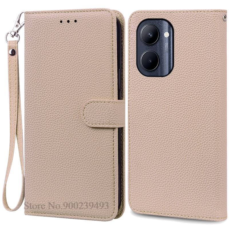 Для Realme C33 Чехол Кожаный Флип Кошелек Чехол Для Realme C33 Чехол Телефон Чехол Кошелек Книга Coque Fundas Shell