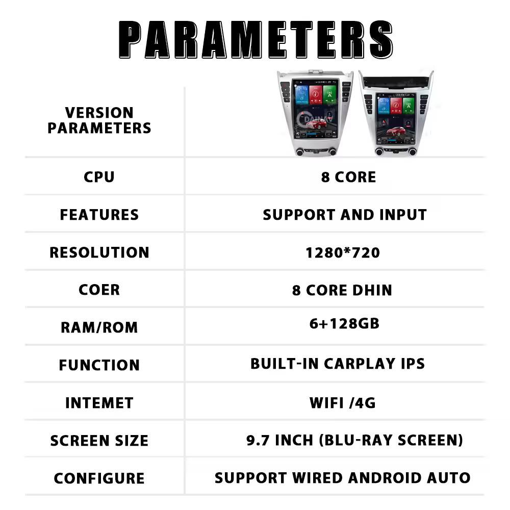 GMC Chevy Equinox 2010-2017 9,7" Android Навигация Вертикальный экран Система