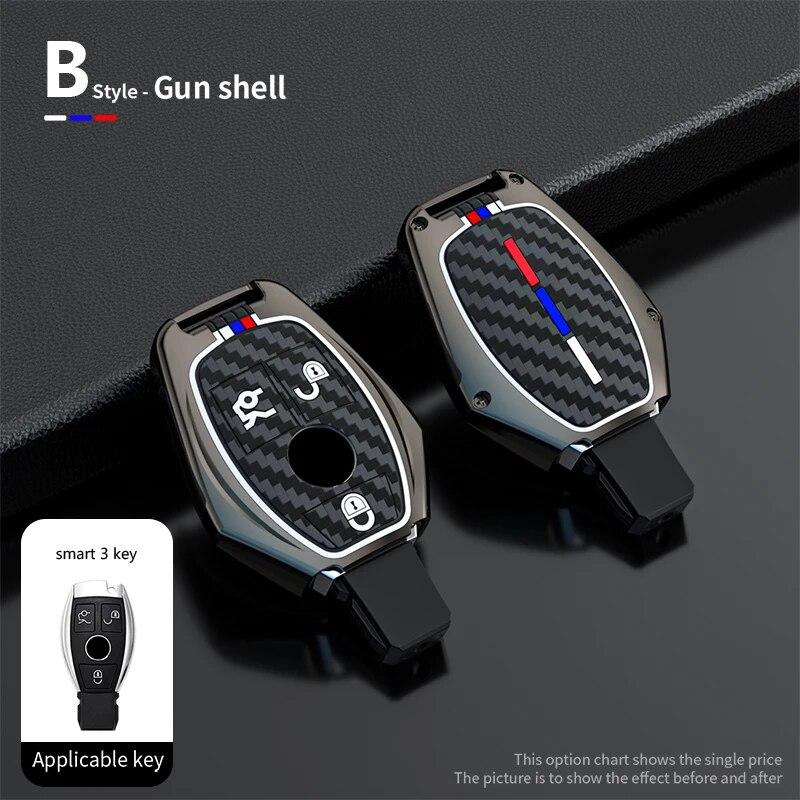 Чехол-держатель для ключей от машины для Mercedes Benz W205 W203 W210 W212 221 C117 W166 ABCSER CLA GLE GLC AMG аксессуары