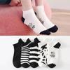 5 пар женских носков с милым коровьим узором, короткие носки, креативные носки с принтом, носки до щиколотки