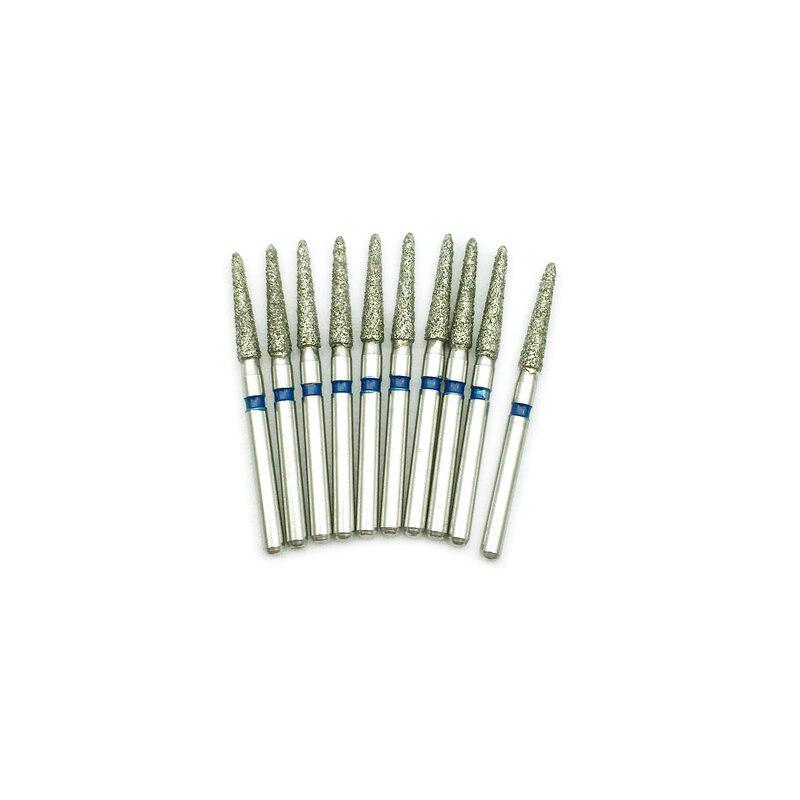 10 шт./упак. алмазные боры стоматологические FG высокоскоростные сверла для высокоскоростного наконечника средний инструмент для стоматолога 878K18