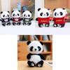 Очаровательная 8-дюймовая Реалистичная Плюшевая Игрушка Панда Идеальный Подарок на День защиты детей Сувенир