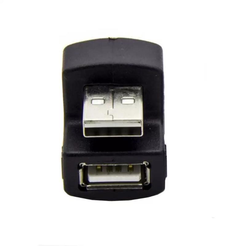 USB2.0 Папа-Мама U-образный Изогнутый Соединитель Адаптер Plug And Play Для Компьютера, Клавиатуры, Мыши, Принтера, Камер