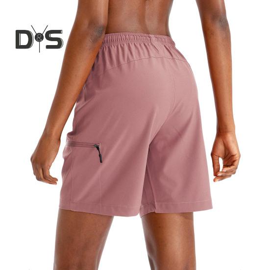 Женские летние шорты для йоги, повседневные, быстросохнущие, дышащие, спортивные, спортивные, с эластичной талией, на шнурке, для бега, фитнеса