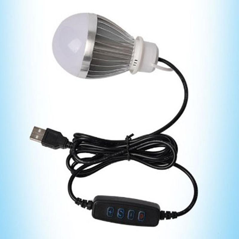 Светодиодный диммер постоянного тока 5 В с USB-портом, адаптер питания с линейным выключателем