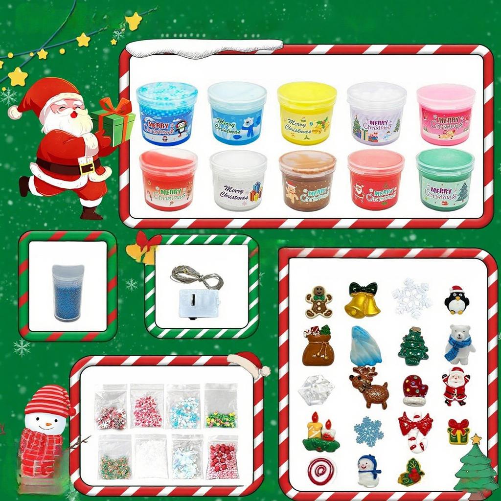 Christmas Gifts, Slime Christmas Countdown Calendar