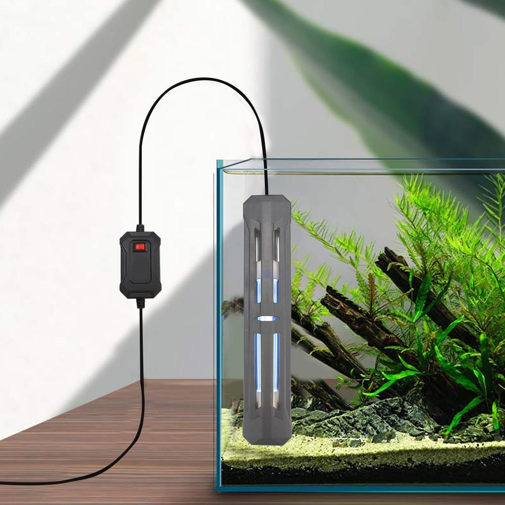 Fish Tank UV Sterilization Lamp Aquarium Ultraviolet Submersible Algae Removal Disinfection