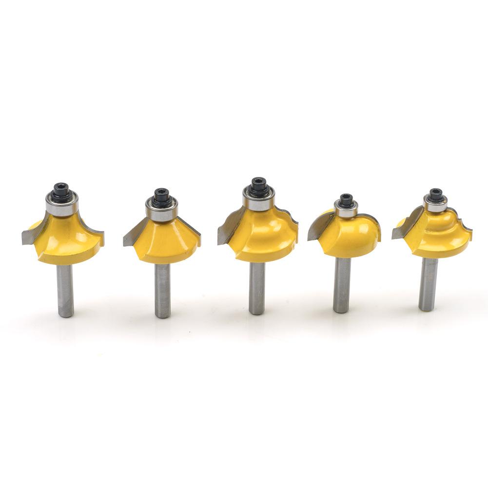 35-Piece Woodworking Milling Cutter Set, Trimmer Woodworking Milling Cutter, Cutter Head Set 1/4 Handle 1/2 Handle