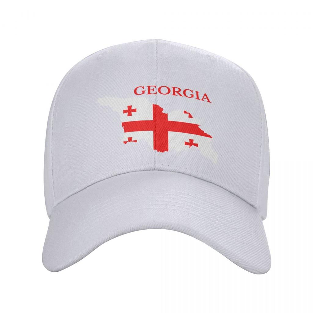 Бейсбольная кепка унисекс с изображением флага Грузии и картой, женская регулируемая шапка в стиле грузинского патриотического папы, весенние кепки