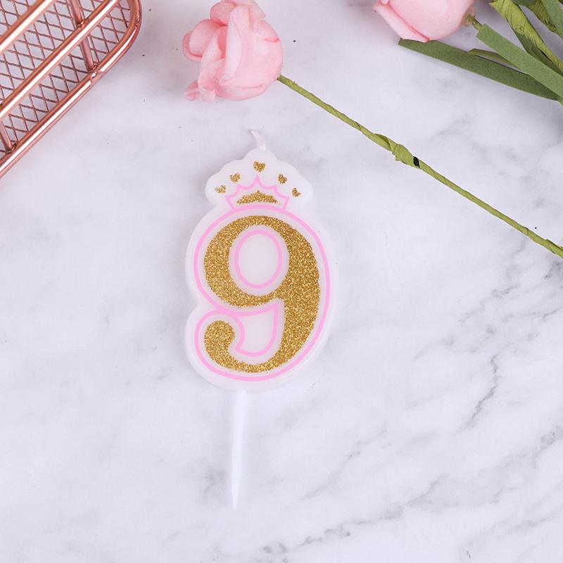 Свеча на день рождения в виде цифры