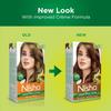 Nisha Creme Hair Color Natural Brown For Women Permanent Grey Coverage Long Lasting Shine Home Use Kit 60g+60ml Pack OF 1
