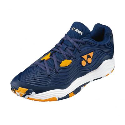 Теннисные туфли Power Cushion Fusion Rev 5MGC см [Yonex] темно-синий/оранжевый 23,5