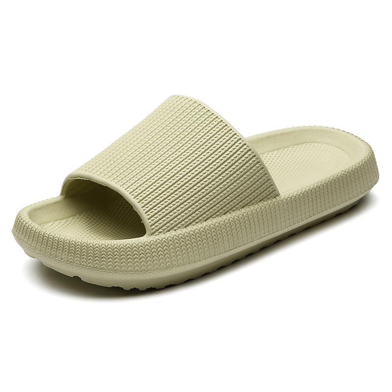 Slippers Women Non-Slip Sandals Unisex Thick Platform Eva Beach Shoes Summer Fashion Men Shower Slipper Soft Sole