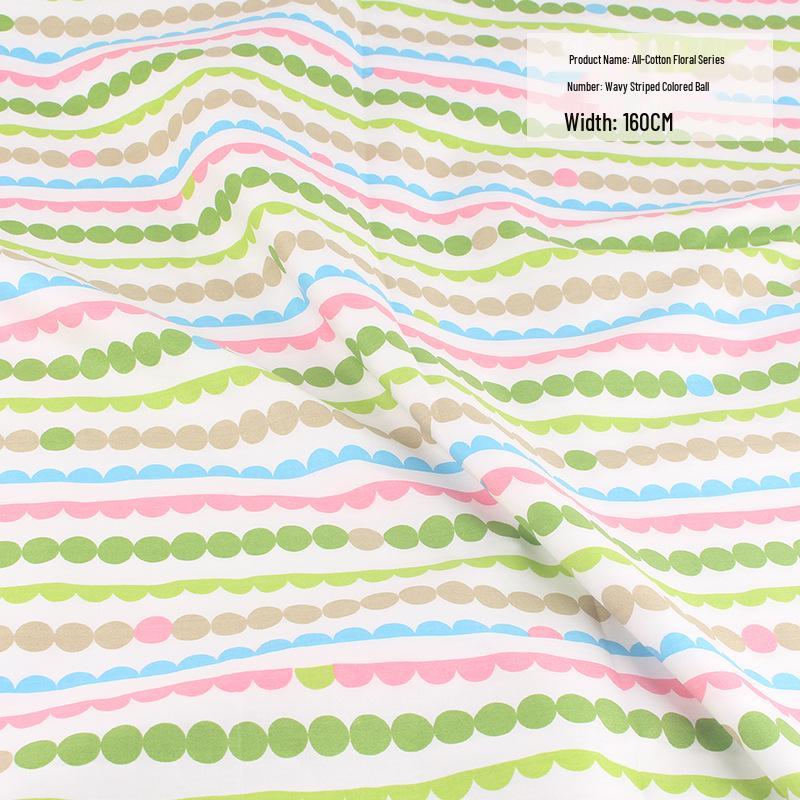 Тщательно отобранная хлопковая саржа с цветочным принтом для детского платья и детского постельного белья