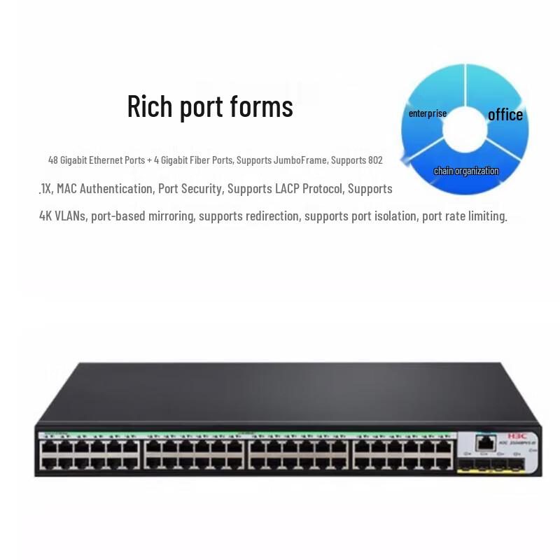 H3C LS-5120V3-52P-SI Layer 2 Managed Gigabit Ethernet Switch