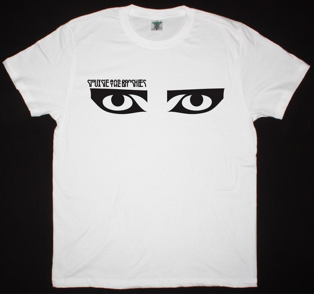 SIOUXSIE AND THE BANSHEES EYES Новая белая футболка SU67 Унисекс футболка
