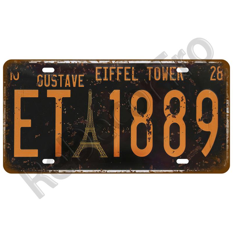 Знаменитый город Жестяная пластина Город-государство Жестяная табличка Дорожка Металлическая вывеска Настенный декор Гараж Бар Паб Клуб Отель Кафе Кухня Дом