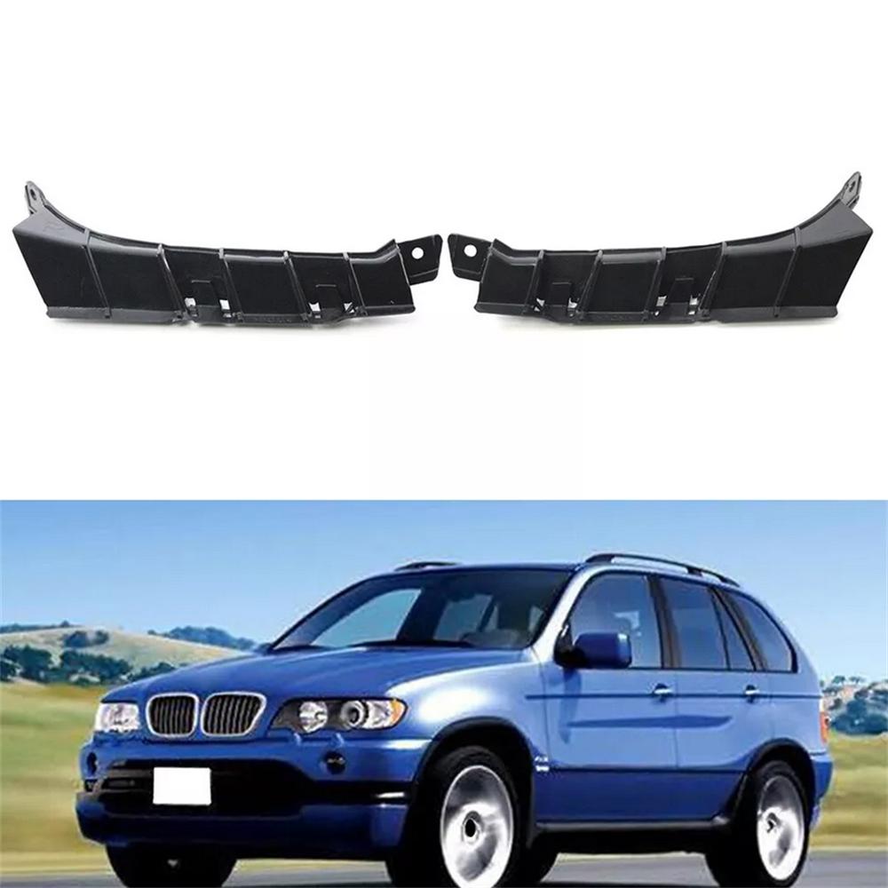 2 шт. Передний левый и правый кронштейн бампера для BMW X5 2004-2006