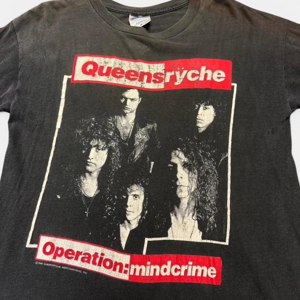 80s Queensryche Operation Mindcrime Black Unisex T shirt Reprint WA0457 Unisex T-Shirt