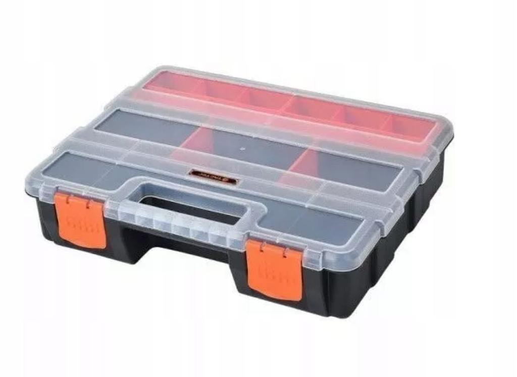 4-in-1 Plastic Workshop Organizer Set with 4 Latch Containers