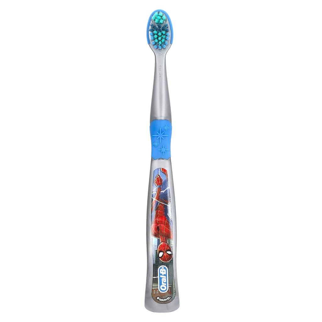 Oral-B Toothbrush, Extra Soft, Ages 3+, Spiderman, 1 Toothbrush