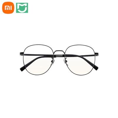Xiaomi Очки Mijia с защитой от синего света, титановые, легкие, более 80%, блокирующие синий свет, компьютерные очки, плоские очки, защита глаз