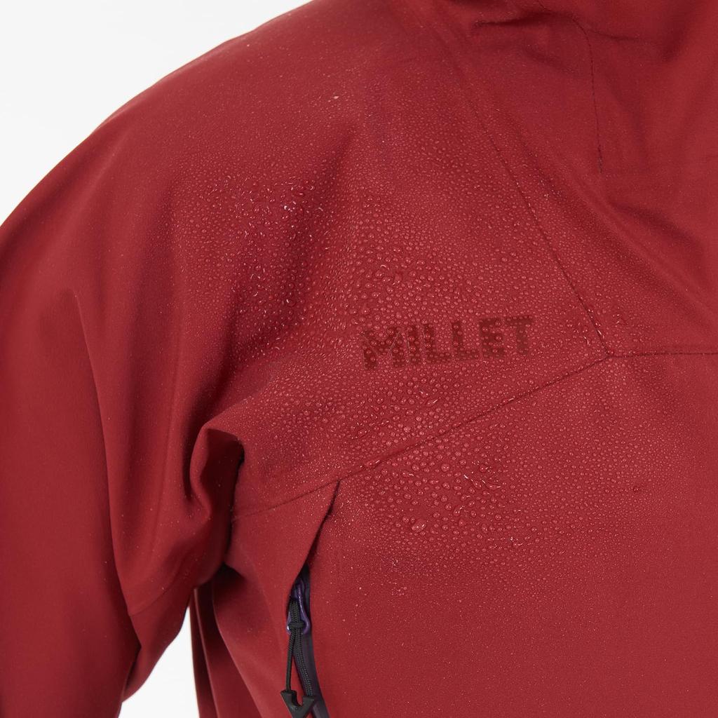 Waterproof Cold Weather Jacket Typhon Warm Next Stretch Jacket MIV03119 Deep Red L [Millet] Men's (NEW LOGO)