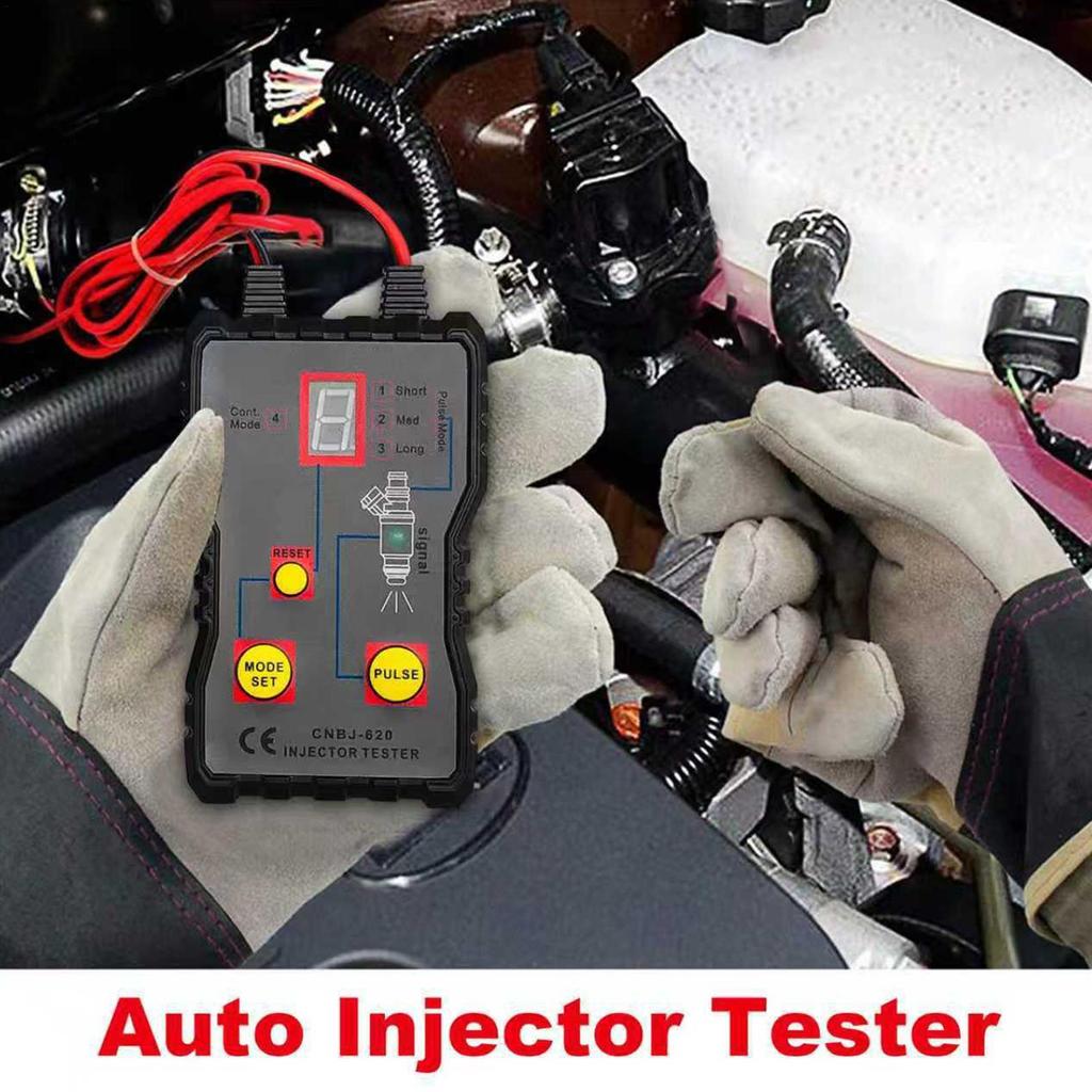 Injector Tester Machine 12V Scan Gauge Diagnostic Tool For System Maintenance Performance Checks Troubleshooting Repair Shops