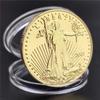 Collecting Coins, Statue of Liberty Challenge Coins, Commemorative Coins, New Year Gifts, Exquisite Series 2025