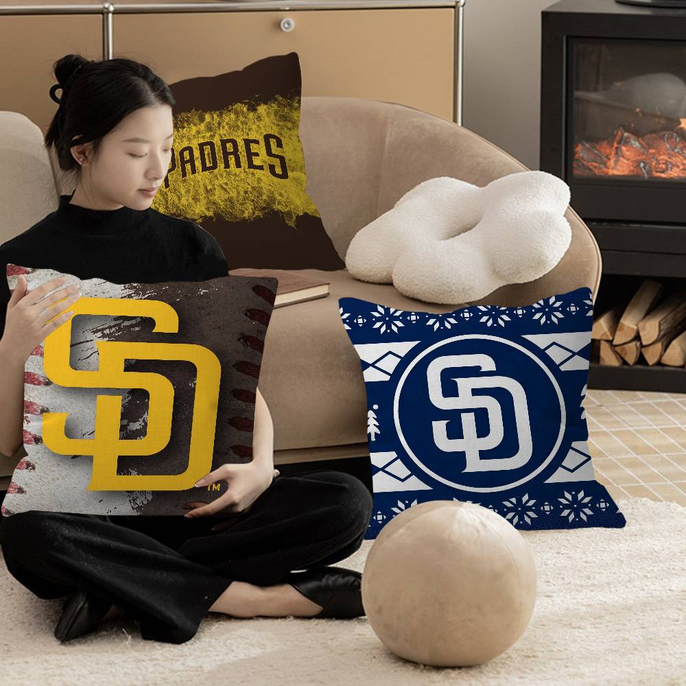 SSan DDiego PPadres cm Cushion Cover Pillow Cover Decor Pillowcase Home Pillowcase for Couch Pillow