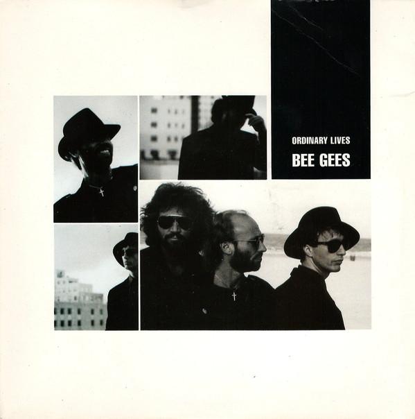 7-дюймовая пластинка BEE GEES Ordinary Lives W7523 WARNER BROS REC 1989 UK Рок Б/у