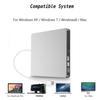 USB 3.0 External Drive DVD-ROM CD-RW DVD-RW Burner Player Reader for Laptop PC