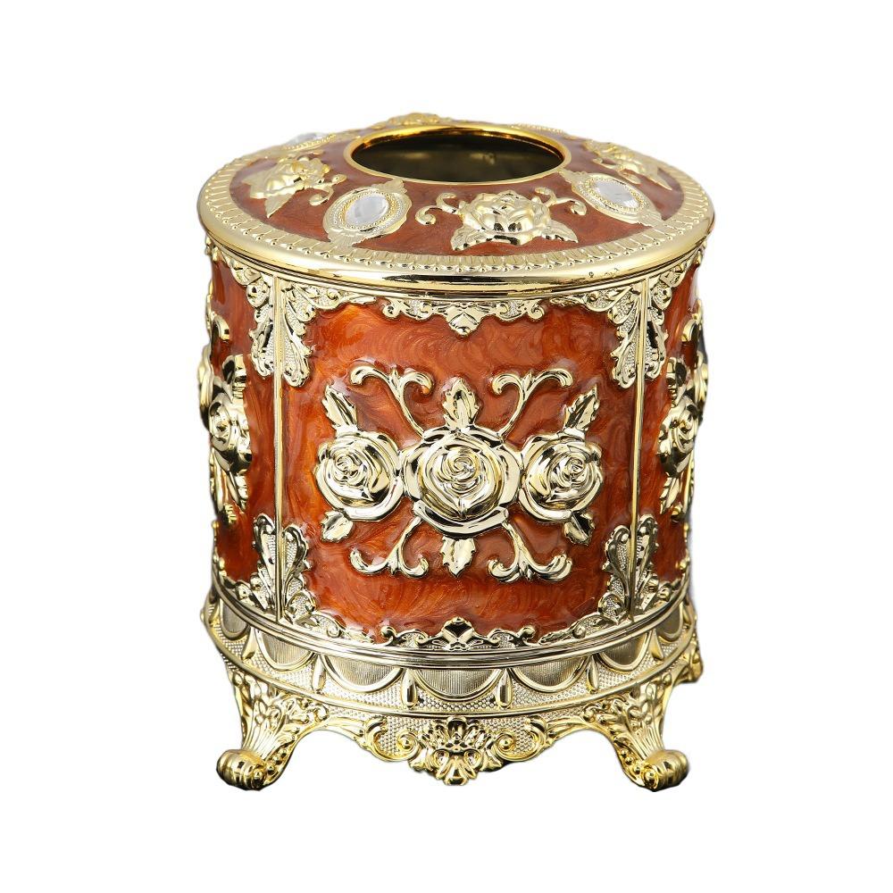 Пластиковый держатель для бумаги Изысканная декоративная коробка Креативная настольная коробка для хранения Спальня