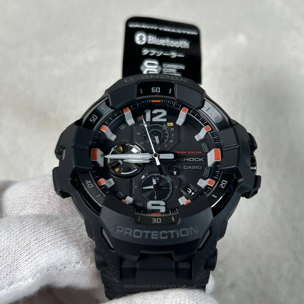 Casio MASTER OF GRAVITYMASTER Часы Tough Solar Черные, G-SHOCK G-Series GR-B300EC-1AJF
