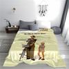 "La Vie Est Belle Blanket" for all seasons blanket lunch break throw gift