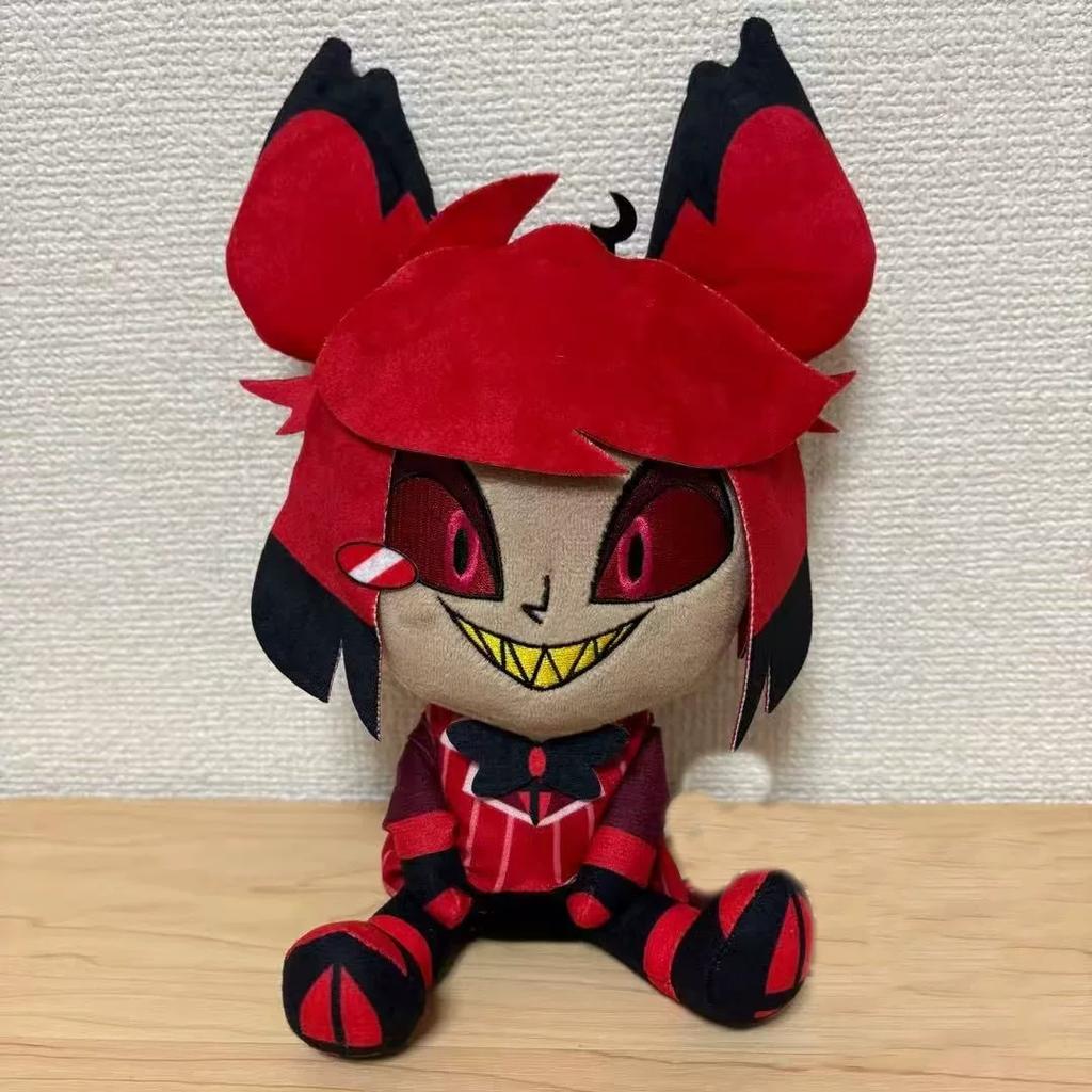 26 Новых Плюшевых Игрушек Хаск из Hazbin Hotel Мягкая Набивная Игрушка Кукла Милая Мультяшная Фигурка Подушка Коллекционный Подарок Для Фанатов Аниме