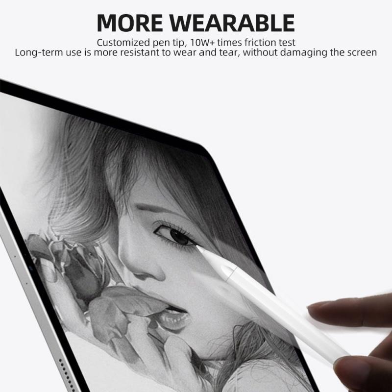 FONKEN Сменные наконечники для стилуса, совместимые с Apple Pencil 1-го и 2-го поколения, запасной наконечник для карандаша Apple Pencil