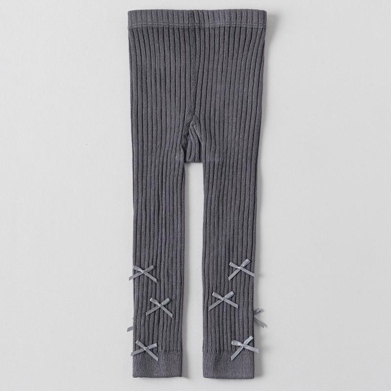 Хлопковые высокоэластичные колготки для девочек - Леггинсы для младенцев, малышей и детей на весну и осень