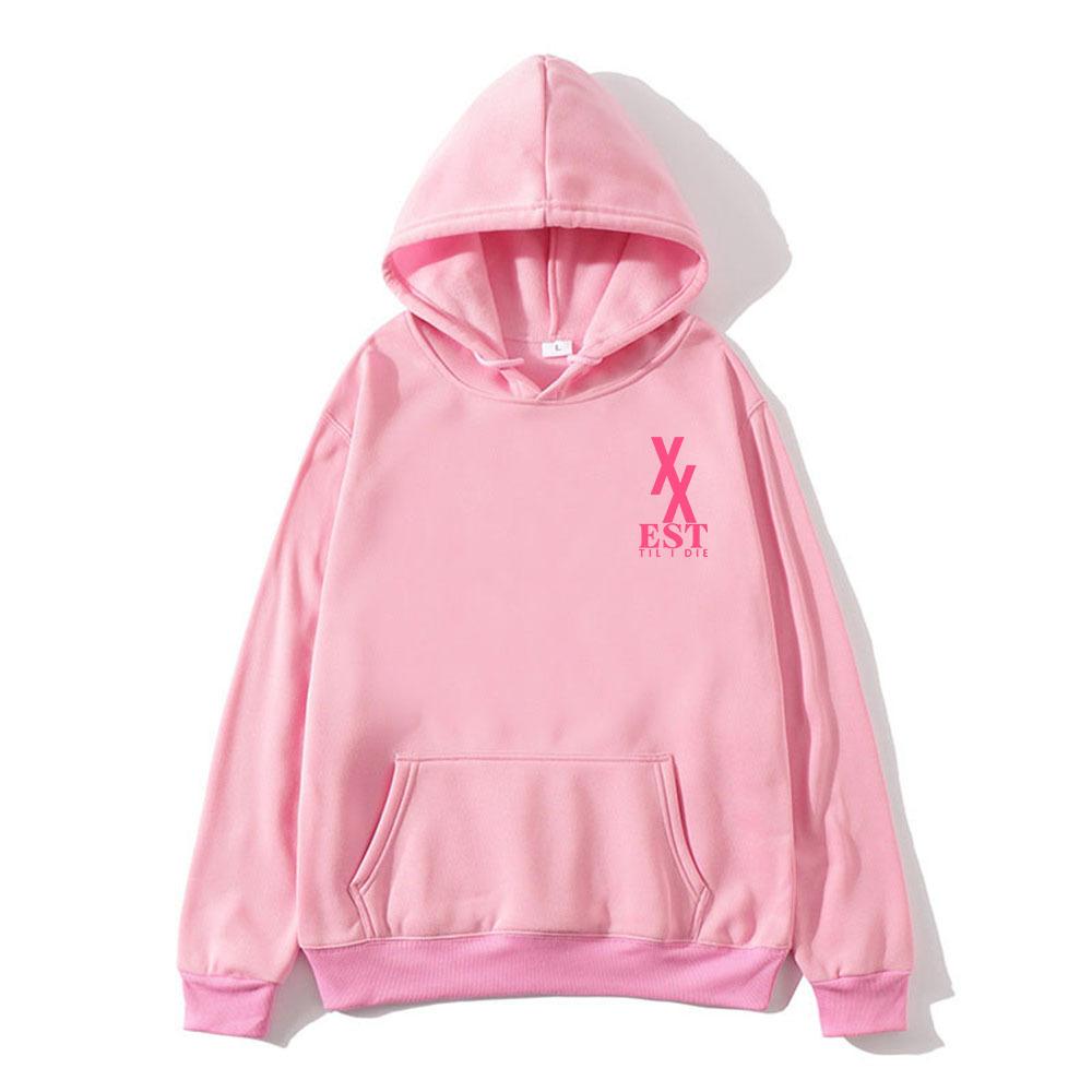 2025 XX EST Til I Die Hoodies Rapper Mgk Machine Gun Kelly Sweats  Hoodie Fashion Design Men's Women's Sweatshirt Autumn Winter