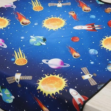 Children's hairdressing cape for hairdressing salon 135x155 buckle