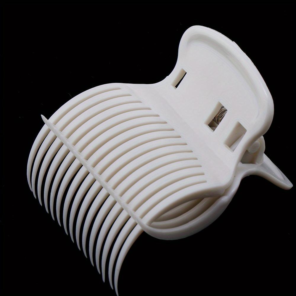 Набор из 12 профессиональных бигуди салонного качества - Прочные пластиковые ручные бигуди с эргономичным дизайном и надежными зажимами для нормальной текстуры волос, для дома