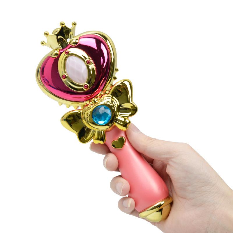 Light Sound Effects Magic Wand Girl Toy Cartoon Flash Wand Light Wand Glowing Small Toy Stall Toy