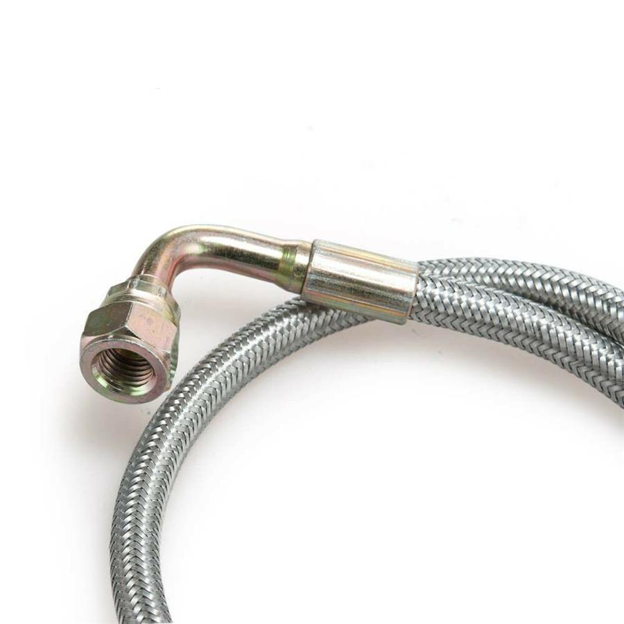 Aluminum 24inch Oil Line Kit For T3/T4 Turbo Oil Feed Line Kit For Toyota Nissan